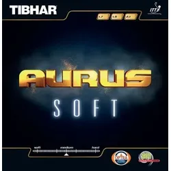 Tibhar Belag Aurus Soft rot 1,9 - rot 1,9