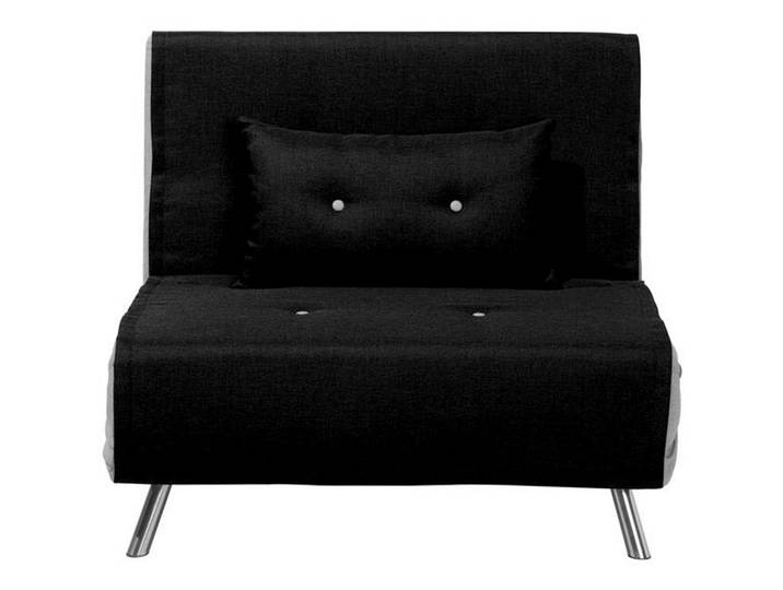 1-SITZER-SCHLAFSOFA Polyester Schwarz Farris