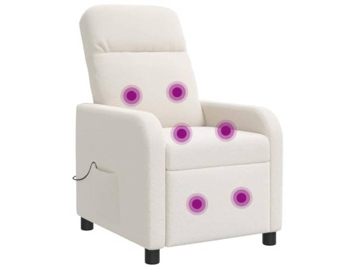 IBUQDDV Verstellbarer Relaxsessel mit Bouclé-Stoff, Neigung 115-160 Grad Bouclé-Stoff, verstellbare Neigung, Schaum-Faser-Polsterung, flache Armlehne, stabile Beine