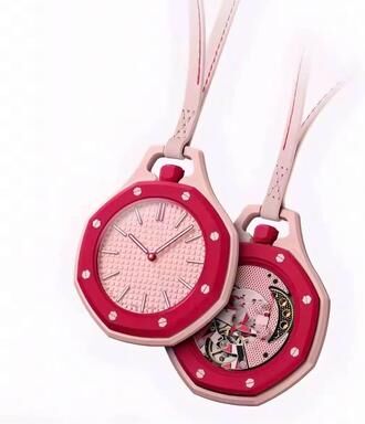 Fusion Finds Quartz Pocket Watch Octagonal Pendant Necklace With Leather Lanyard For Men & Women 1