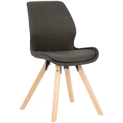 CLP Stuhl Luna Stoff   Farbe: dunkelgrau, Material: Stoff