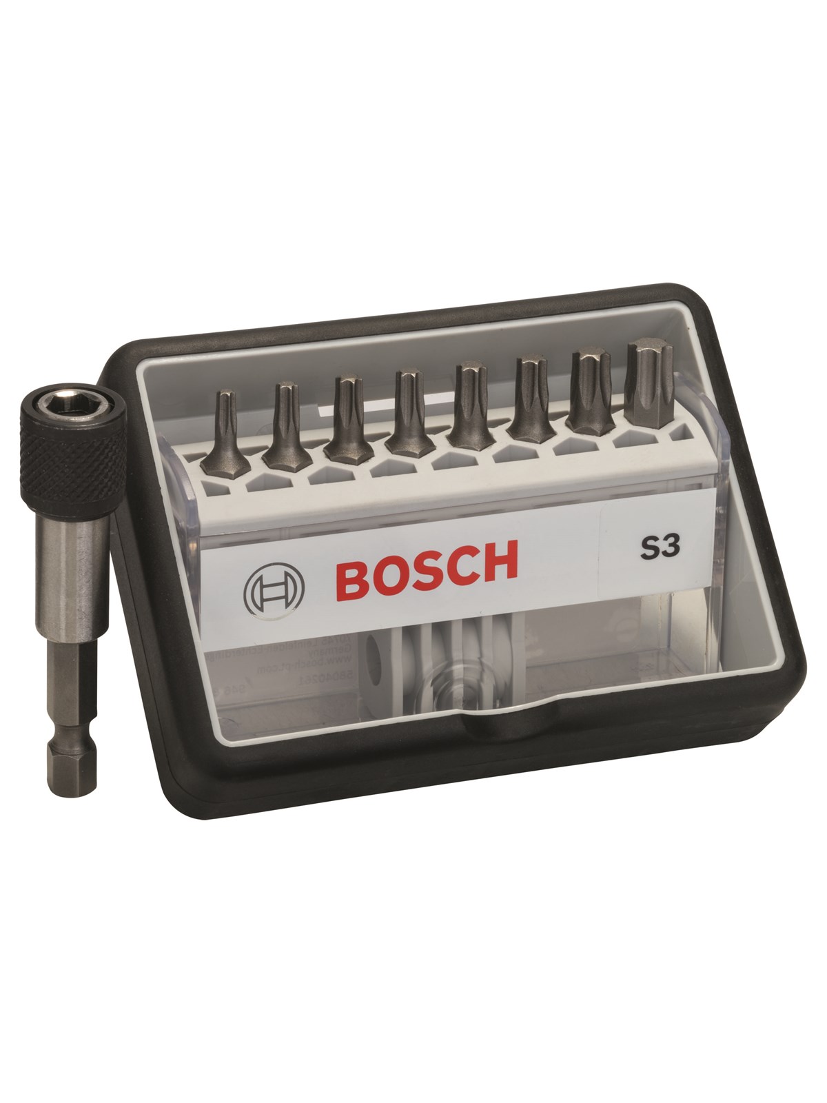 Bosch BITSSÆT S3 T8 - 40 XH QH 25MM 9 STK