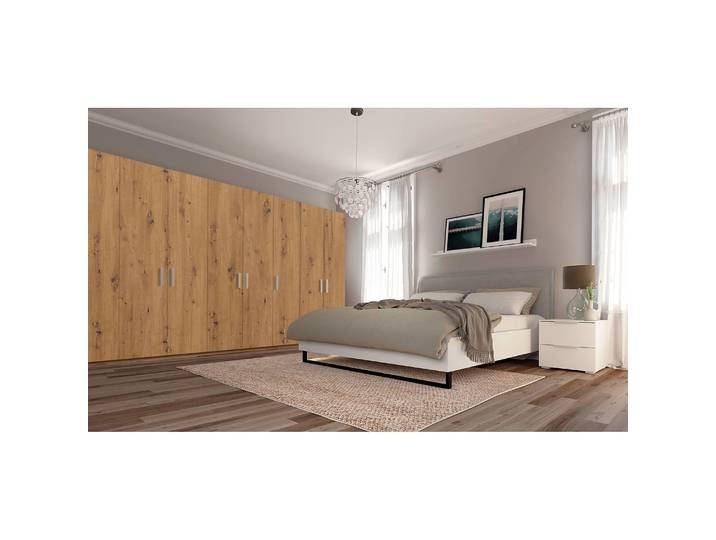 Armoire pure 405 x 236cm Marron/Imitation chêne Artisan