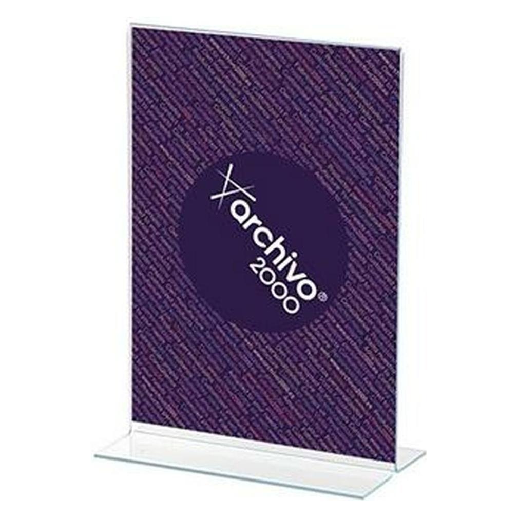 Archivo 2000 Tischaufsteller 21103 CS TP TT PS (Polystyrol) Transparent (A3) (21103 CS TP)