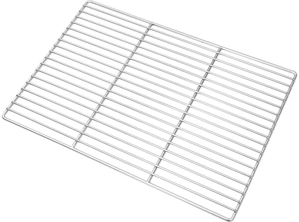 vidaXL Grille de barbecue 50 x 35 cm Acier inoxydable Argenté