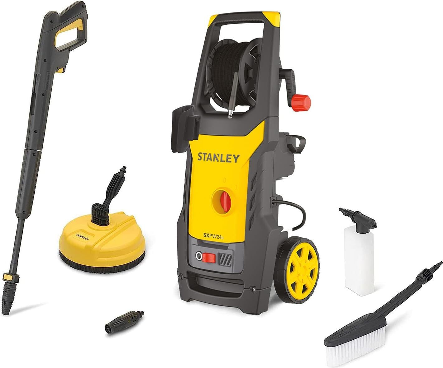 Stanley hogedrukreiniger SXPW19BX voor koud water, geschikt voor buiten en tuin