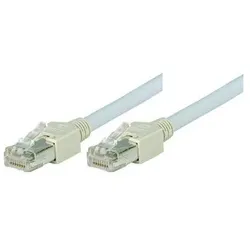 Tecline Patchkabel F/UTP, Cat.5e, grau, 50,0 m (F/UTP, CAT5e, 50 m), Netzwerkkabel