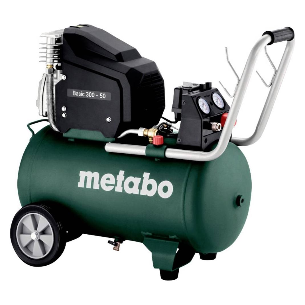 Metabo Druckluft-Kompressor Basic 300-50 50 l 10 bar (50 l, 10 Bar) (601525000)