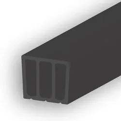 ISOLED Zubehör für Einbauprofil DIVE24 - Beton-Einlegeprofil, ABS-Kunststoff, 200cm ISO-116601