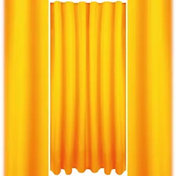 Bestlivings Dekoschal Ellen Universalband, 140x145 cm - Hellorange