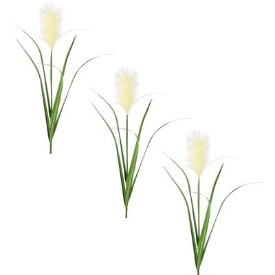 Kunstzweig CREATIV GREEN "Pampasgras", beige (creme), B:15cm H:107cm, Kunststoff, Kunstpflanzen, Kunstzweig