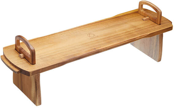 Artesa Large Acacia Wood Antipasti Platform Platter