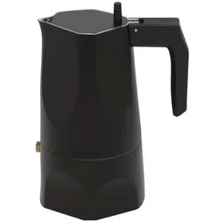 Alessi Ossidiana, Espressokocher, Schwarz