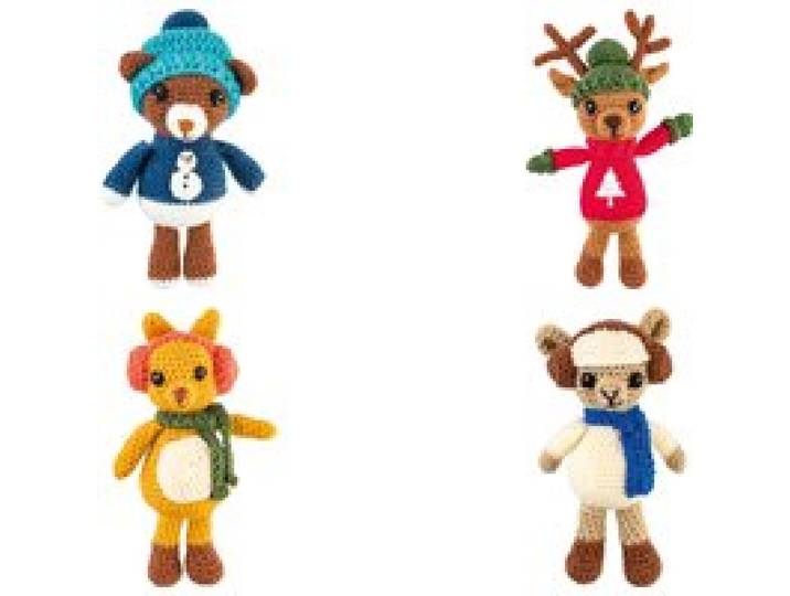 CRELANDO® Kit de crochet animal