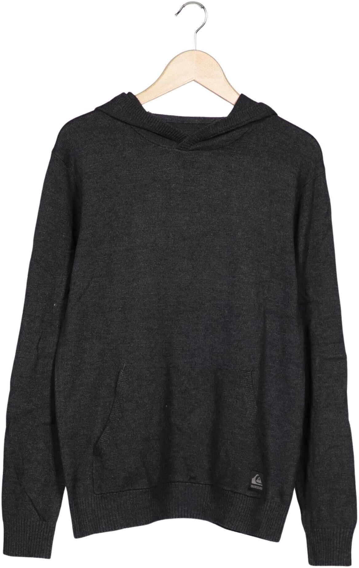Quiksilver Herren Pullover, Grau, Gr. M, Synthetik / Baumwolle - Second Hand