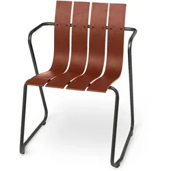 Mater Ocean Stuhl, burnt red