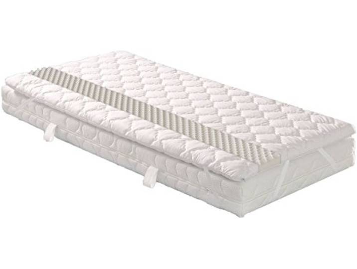 Abeil Matratzenauflage/Topper, Noppenschaumstoff, Weiß, weiß, 140 x 200