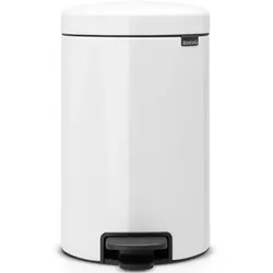 Treteimer Brabantia Tret-Mülleimer weiß 12 L mit Inneneimer aus Kunststoff