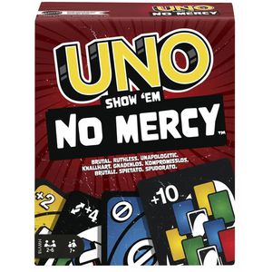 Mattel Kartenspiel HWV18, Uno No Mercy, ab 7 Jahre, 2-6 Spieler