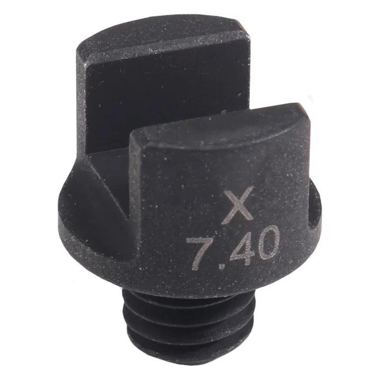 Bikeservice Speichenschlüssel zum Lösen, 7,4 mm, Stahl (BS5502X)