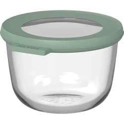 Mepal Cirqula Frischhaltedose aus Borosilikatglas mit luftdichtem Deckel 500 ml nordic saga