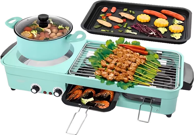 WELL Grelhador Elétrico Multifunções 2200W