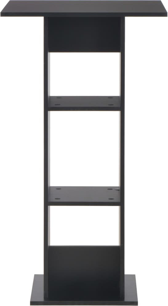 17 Stories Boxvale Square Dining Table Black/Black