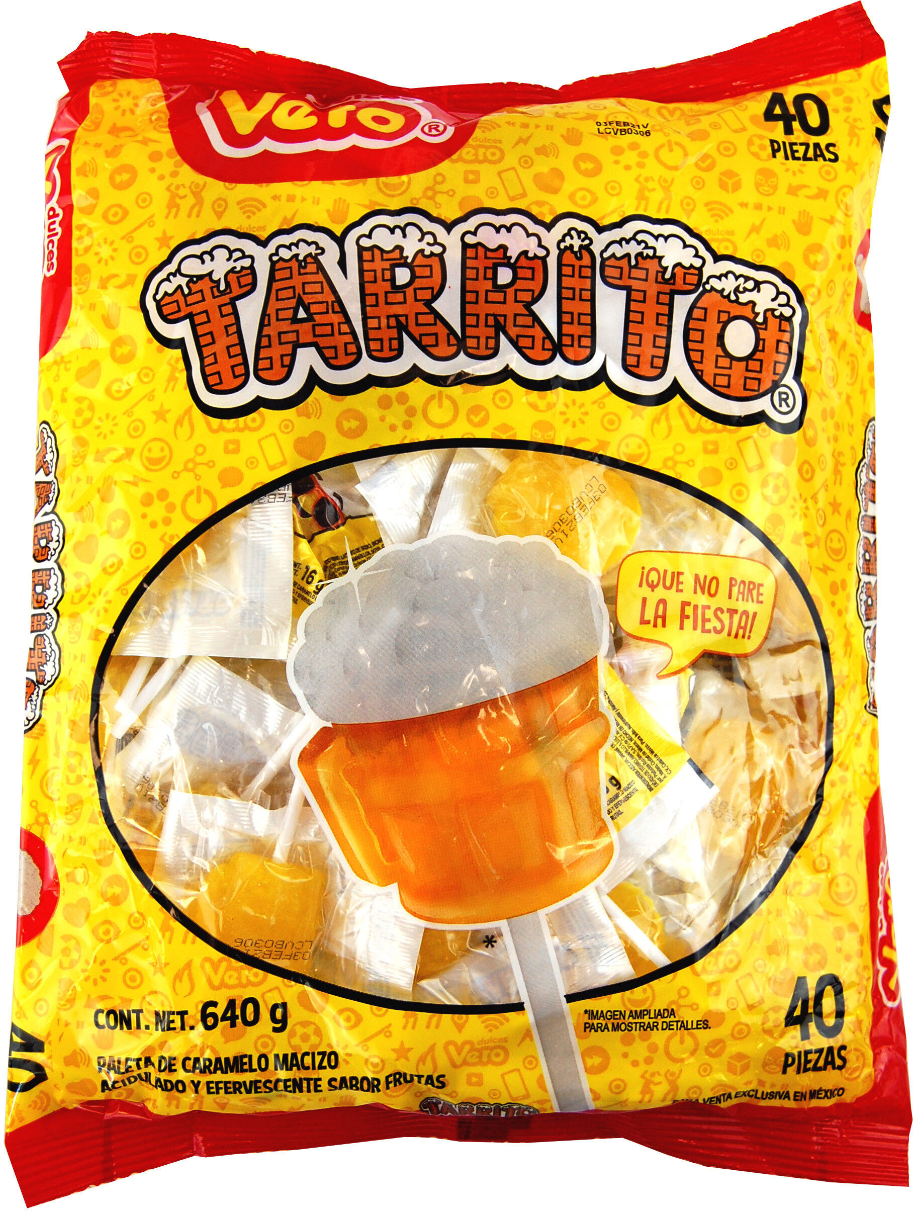 Tarrito Beer Lolipop Bag