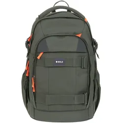 Lässig School Backpack Origin Bold - Dark Olive Koffer24
