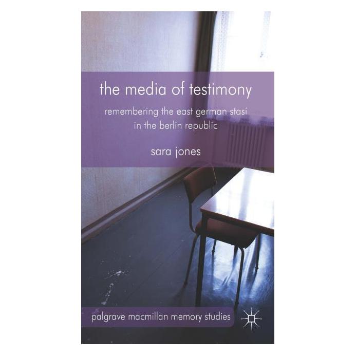 Palgrave Macmillan Uk Jones:The Media of Testimony (Englisch, Hardcover, S. Jones) (63325327)