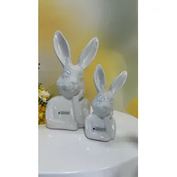 Büste Hase Enricco 25cm cremeweiß