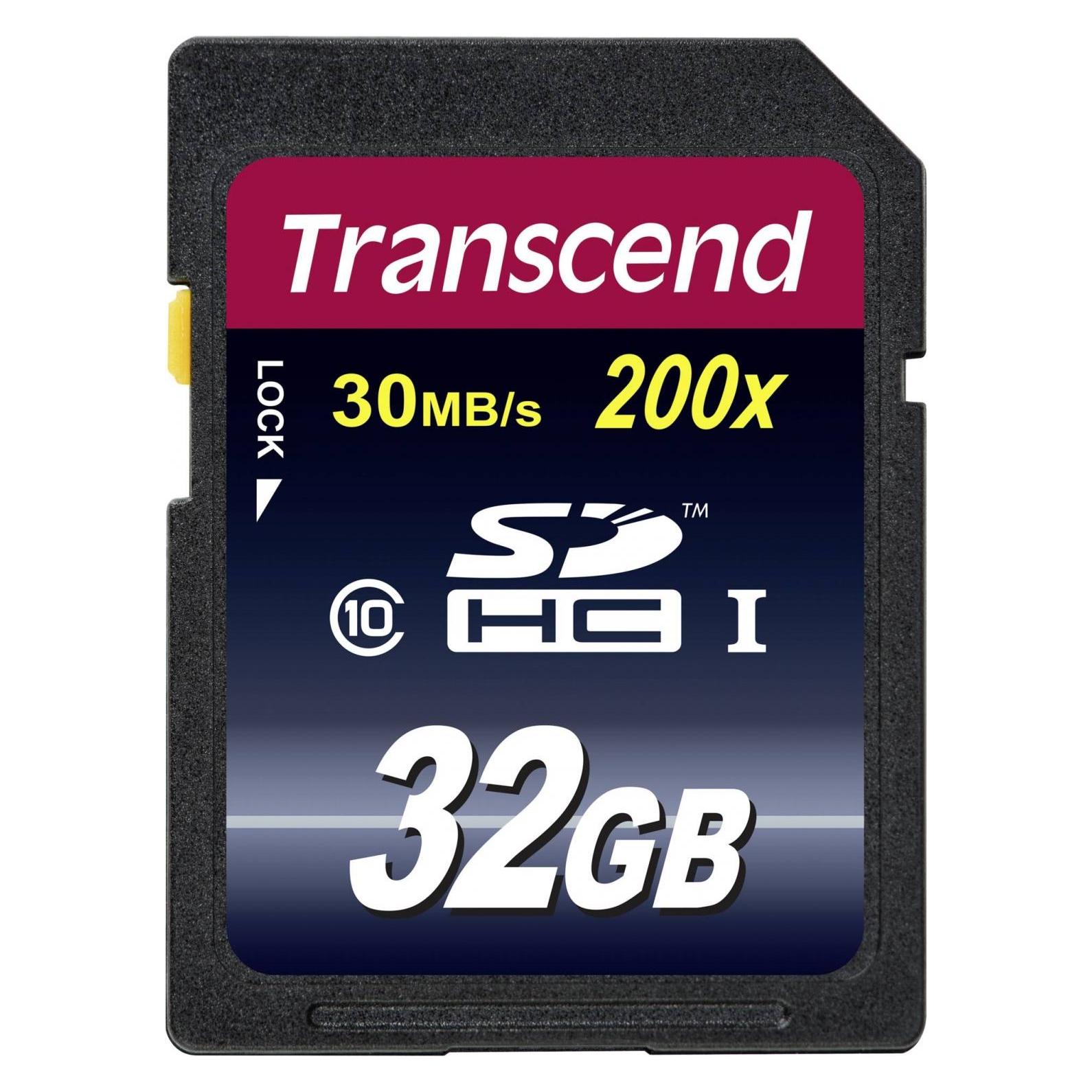 Transcend SDHC 200x (32 GB, SDHC, U1, UHS-I) (TS32GSDHC10)