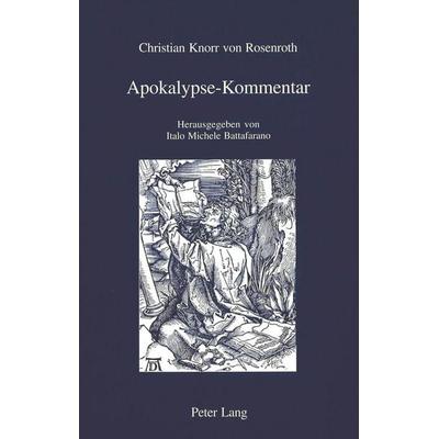 Apokalypse-Kommentar, Taschenbuch von Italo Michele Battafarano, Peter Lang Group AG, International Academic Publishers, 978-3-03910-401-7