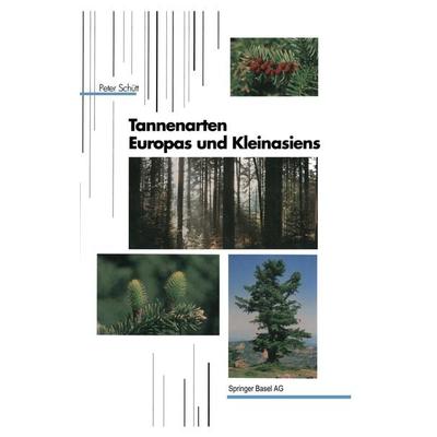 Tannenarten Europas und Kleinasiens, Taschenbuch von P. Schütt, Springer Basel, 978-3-7643-2440-7