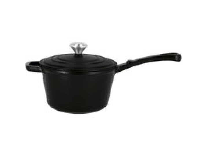 SILVERCREST® Casserole en fonte Premium, 2,2 L (Noir)
