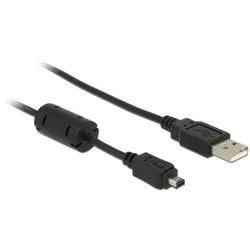 DeLOCK Kabel USB-B mini zu USB-A 1,5m