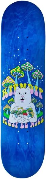 Skateboard Deck RIPNDIP Trippy Treatz (8" - Blau)