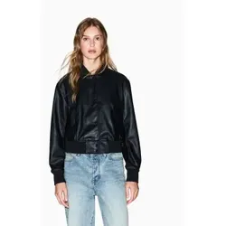 A|X Armani Exchange für Damen. XW001432AF16618UC001 Jacke Clip schwarz (XL), Lässig, Polyester