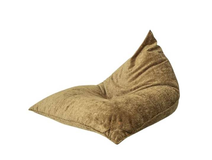 Xumh2024-3 Sitzsack Sitzsack-Stuhl-Liege, breiter Sitz for Erwachsene, Wohnzimmer und Leseecke(Gold,Klein)
