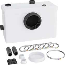 Wiltec, Zubehör Sanitärinstallation, Toiletten-Abwasserpumpe