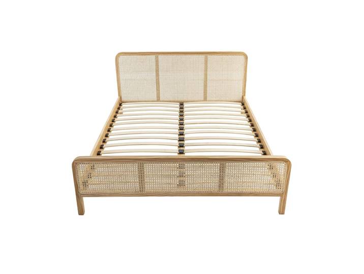 Lit en pin massif avec cannage 160x200