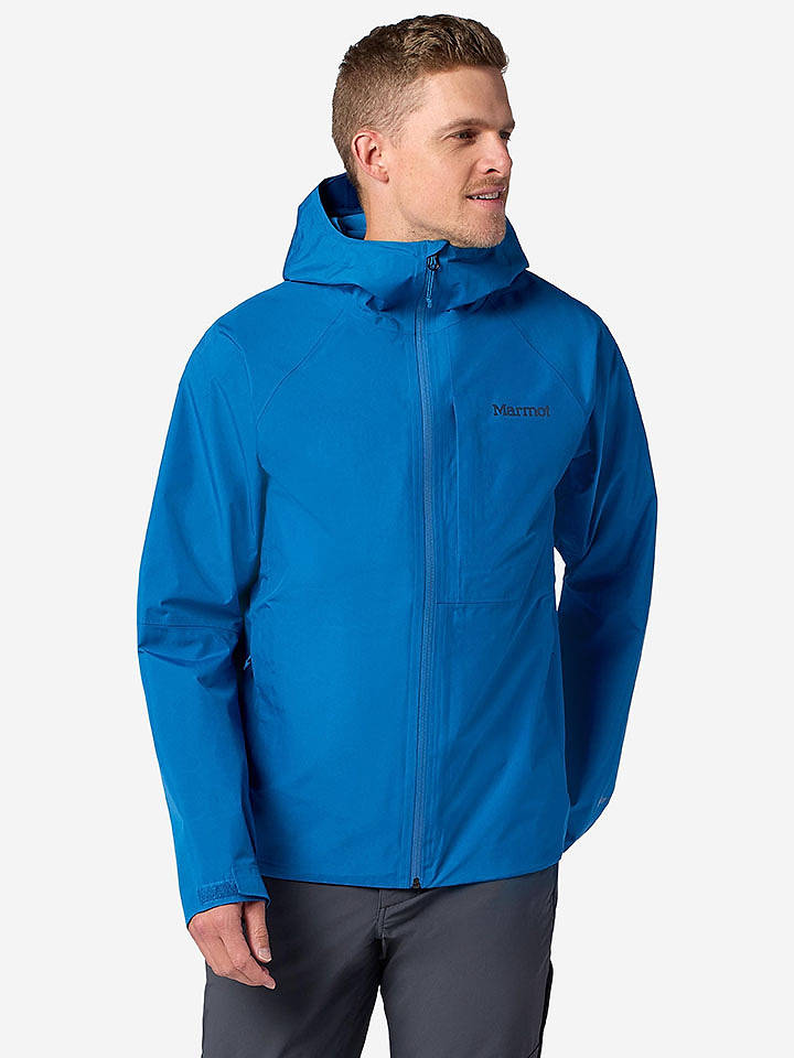 Marmot Regenjacke "Waypoint Gore-Tex" in Blau - S