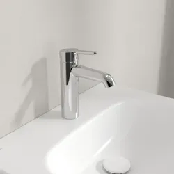 Villeroy und Boch Skyla Waschtischarmatur TVW11600400061  Messing, AquaSmart, Chrom
