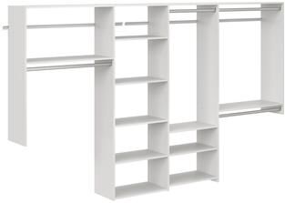 Easy Track 10 Ft. W. Dual Tower Basic Laminate Closet Kit