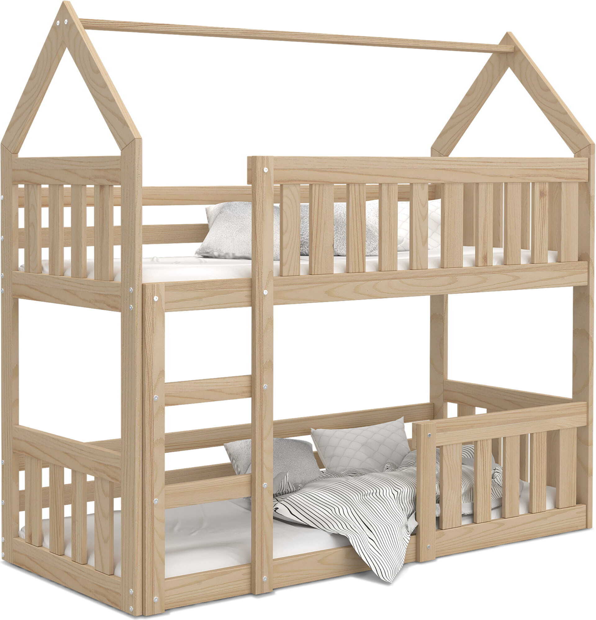 Etagenbett hochbett kinderzimmer kinderbetten jugendzimmer Hause mini 90x190 kiefer