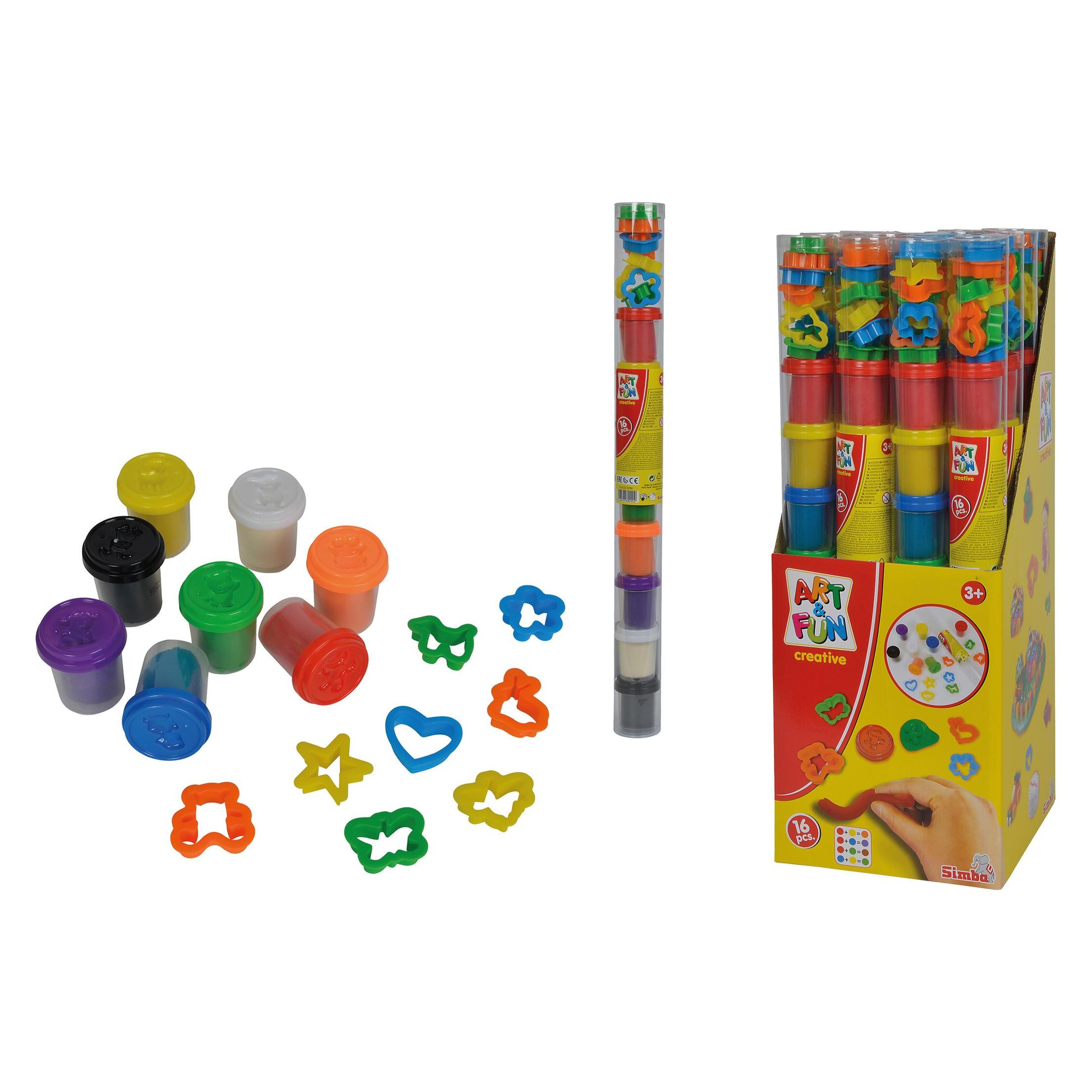 Simba Art & Fun Kinderklei met Kleivormpjes (106329290)