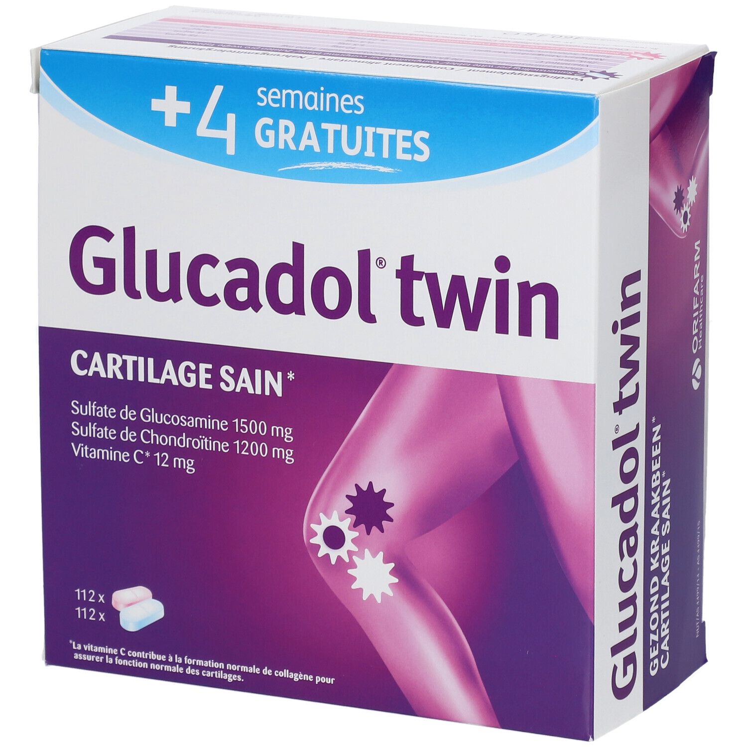 Glucadol Twin Promopack ok NL 112+112 St Tabletten