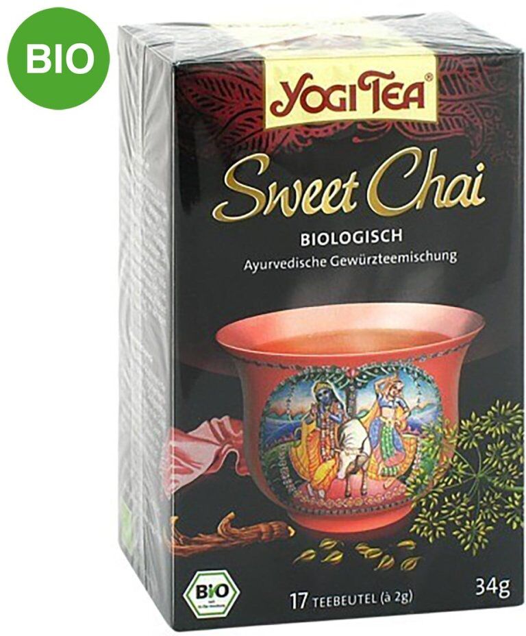 Yogi Tea Sweet Chai Bio Filterbeutel 17X2.0g