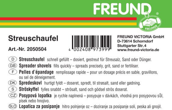 Freund Victoria Streuschaufel