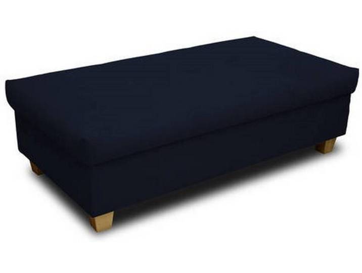 Mid.you Hocker, Blau, Holz, Eiche, Uni, rechteckig, 140x42x80 cm, Made in Europe, FSC Mix, Wohnzimmer, Hocker, Sitzhocker